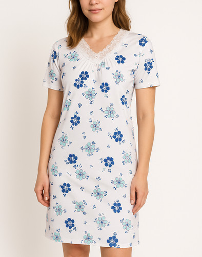 Damen nachthemd sleepshirt - damen,
