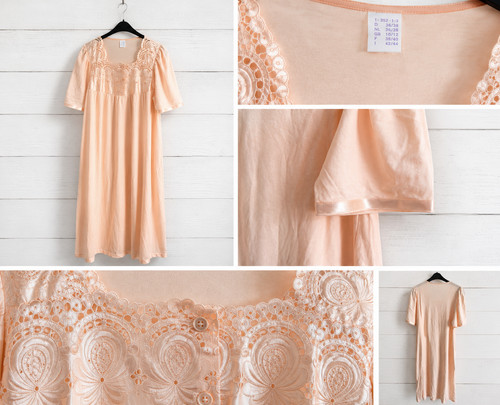 Damen nachthemd nachtkleid - nachthemd, /