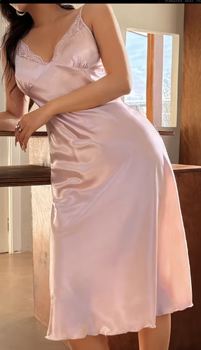 Elegantes damen nachthemd aus - elegantes,