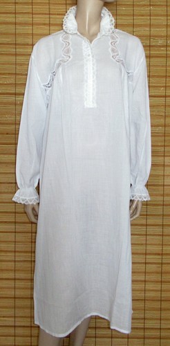 Weisses nachtkleid spitze - nachtkleid,