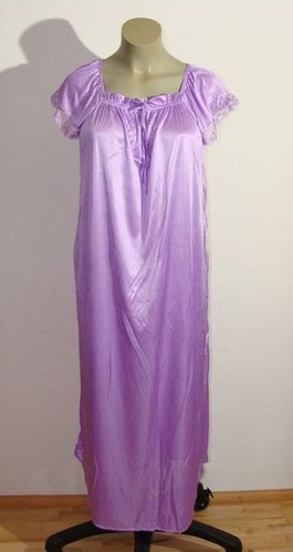 Süßes satin glanz nachthemd - satin,