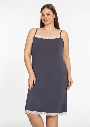 Damen nachthemd plus size - plus,